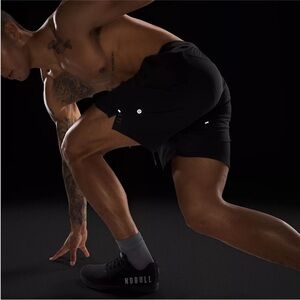 lululemon License to Train Linerless Short 7" Men’s Size Large In Black